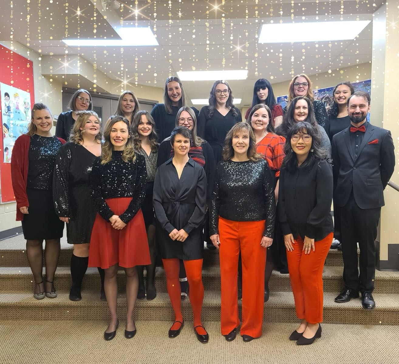 Blend Vocal at a winter concert